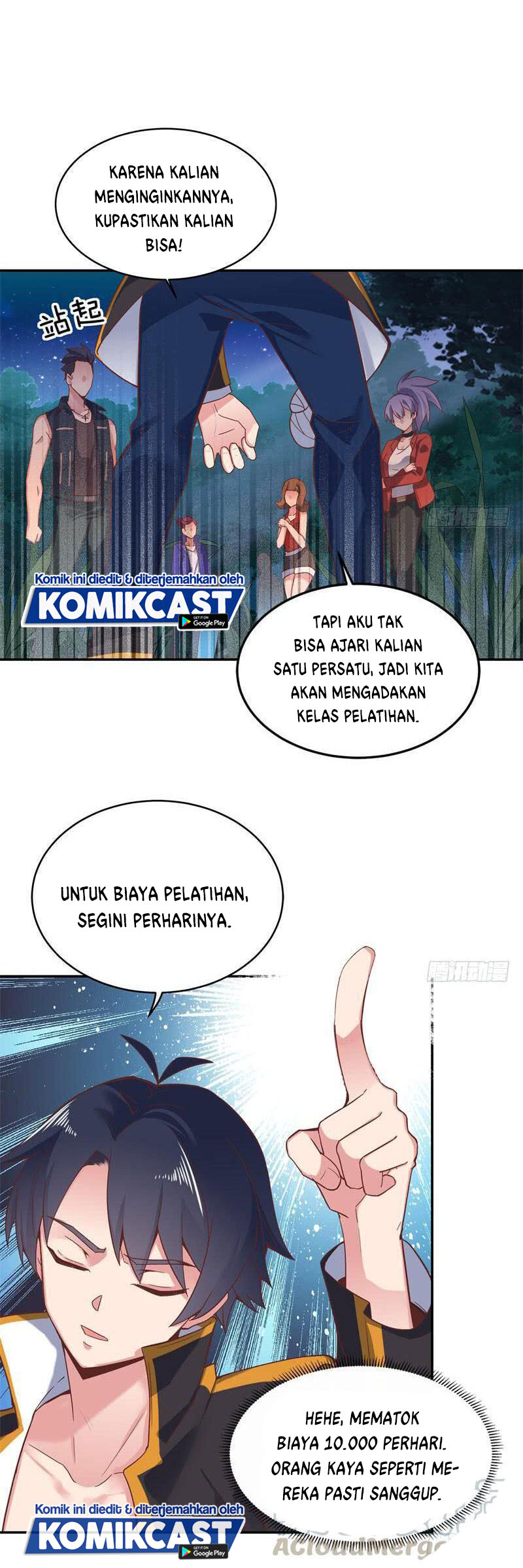 Carrying The Goddess Along Chapter 42 Gambar 16